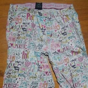 Victorias secret pink pajamas